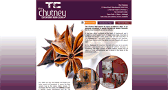 Desktop Screenshot of chutneyrestaurant.co.uk